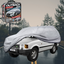 Silvershield Outdoor Car Cover for Land Rover Discovery 1989 - 1998 (Series I/D1) LC - Grey-1