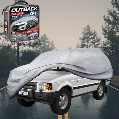 Silvershield Outdoor Car Cover for Land Rover Discovery 1989 - 1998 (Series I/D1) LC - Grey