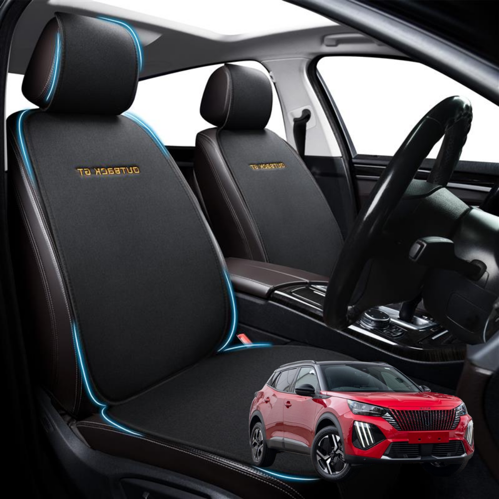 Car Front Seat Cushion Pad for Peugeot 2008 SUV 2020 - Current (P24) - Pressure Relief - 27 x 26 x 10 cm