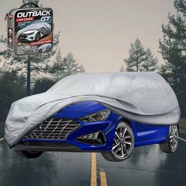 Silvershield Outdoor Car Cover for Hyundai i30 2012 - 2016 (GD) L - Grey