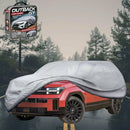 Silvershield Outdoor Car Cover for Hyundai Santa Fe Hybrid 2024 - Current (7 Seater) XL - Grey-1