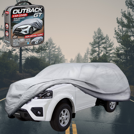 Silvershield Outdoor Car Cover for GWM Haval V240 Single Cab 2010 - 2016 (Wingle 5) XL - Grey