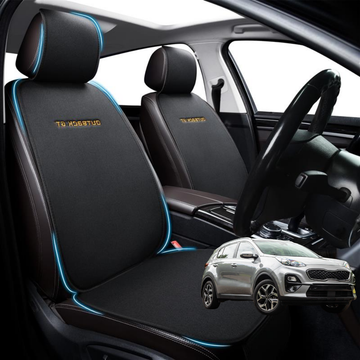 Car Front Sideless Seat Cushion for Kia Sportage 2016 - 2021 (QL) - Pressure Relief - 27 x 26 x 10 cm