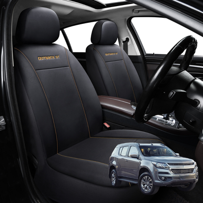 Car Front Seat Cover for Holden Trailblazer 2016 - 2020 RG - Black - 27 x 26 x 10 cm