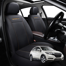 Car Front Seat Cover for Honda HR-V 2015 - 2021 (RU) - Black - 27 x 26 x 10 cm