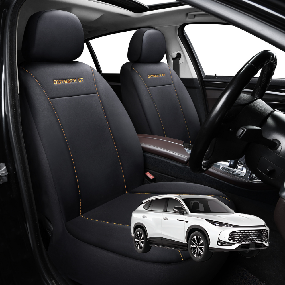 Car Front Seat Cover for MG HS 2018 - 2024 (SAS23) - Black
