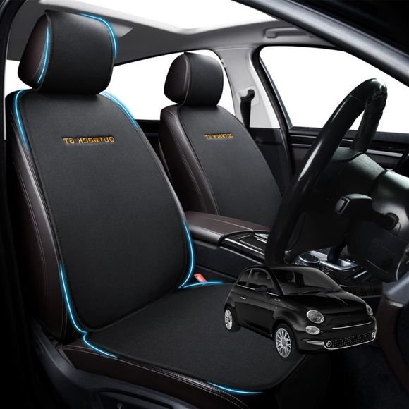 Car Front Seat Cushion Pad for FIAT 500 500c 2013 - 2021 - Pressure Relief - 27 x 26 x 10 cm