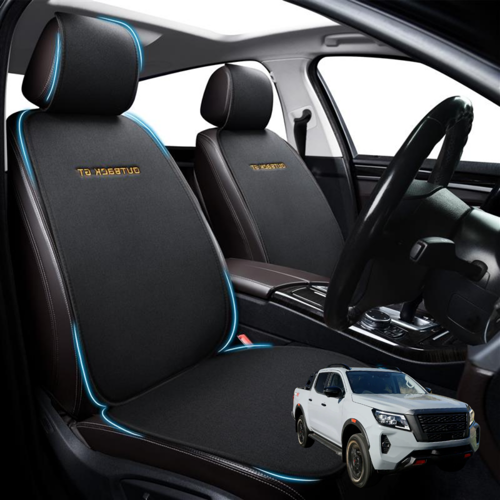 Car Front Seat Cushion Pad for Nissan Navara Dual Cab 2022 - Current Pro-4X - Pressure Relief