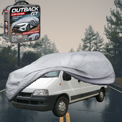 Silvershield Outdoor Car Cover for FIAT Ducato 2006 - Current XL - Grey