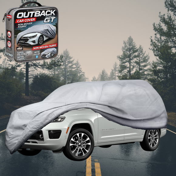 Silvershield Outdoor Car Cover for Jeep Grand Cherokee L 2021 - Current (WL) XL - Grey