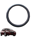 Steering Wheel Cover for Holden Malibu 2013 - 2016 EM - Black Microfiber Leather - Circle 38 cm-1