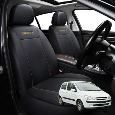 Car Front Seat Cover for Hyundai Getz 2002 - 2011 TB - Black - 27 x 26 x 10 cm