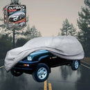 Silvershield Outdoor Car Cover for Mitsubishi Triton Double Cab 1996 - 2006 (MK) XL - Grey-1