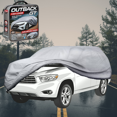 Silvershield Outdoor Car Cover for Toyota Kluger 2001 - 2007 (XU20) LC - Grey