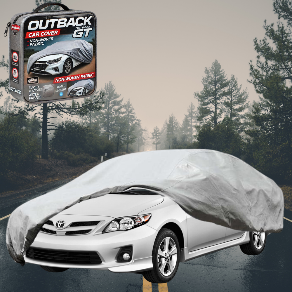 Silver Shield Outdoor Car Cover for Toyota Corolla 2007 - 2012 Hatch/Sedan (E140/150) L - Grey