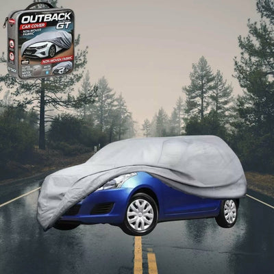 Silvershield Outdoor Car Cover for Suzuki Swift 2011 - 2017 (FZ) L - Grey