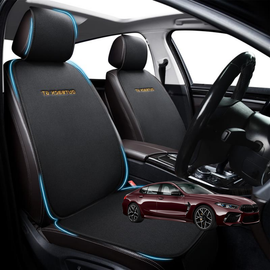 Car Front Sideless Seat Cushion for BMW M8 2019 - Current 4-Door Gran Coupe (F93) - Pressure Relief - 27 x 26 x 10 cm