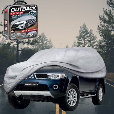 Silvershield Outdoor Car Cover for Mitsubishi Challenger 2008 - 2016 (PB/PC) - LC - Grey