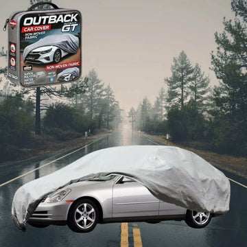 Silvershield Outdoor Car Cover for Nissan Skyline Coupe 2001 - 2009 (V35) - XXL - Grey