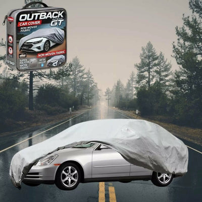 Silvershield Outdoor Car Cover for Nissan Skyline Coupe 2001 - 2009 (V35) L - Grey