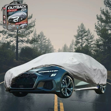 Silvershield Outdoor Car Cover for Audi A3 S3 RS3 2013 - 2021 8V - L - Grey