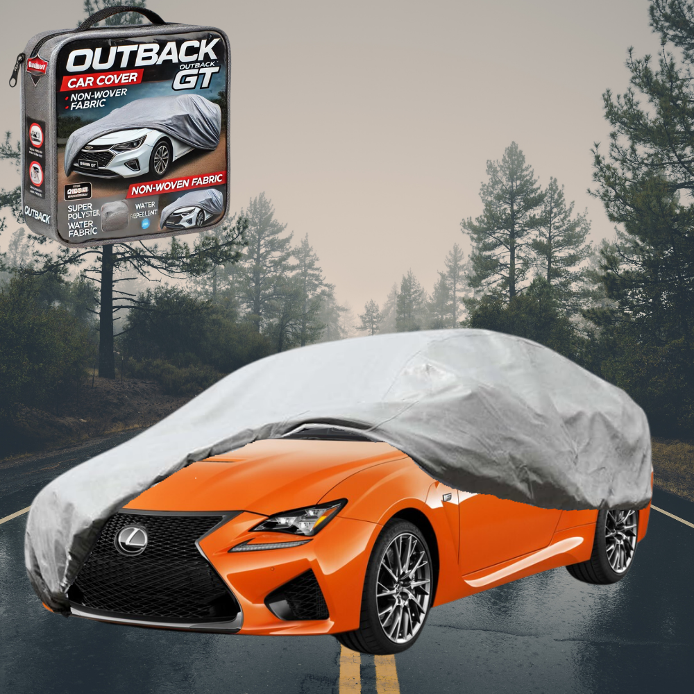Silvershield Outdoor Car Cover for Lexus RC 2014 - 2021 (10R) L - Grey