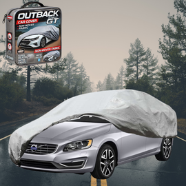 Silvershield Outdoor Car Cover for Volvo S60 2010 - 2018 (Auto) L - Grey