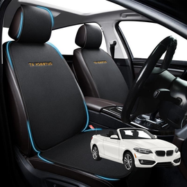 Car Front Sideless Seat Cushion for BMW 2 Series 2014 - 2021 Coupe/Convertible (F22 F23) - Pressure Relief - 27 x 26 x 10 cm