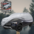 Silvershield Outdoor Car Cover for Mercedes-Benz GLE-Class 2020 - Current SUV (W167/V167) XL - Grey-1