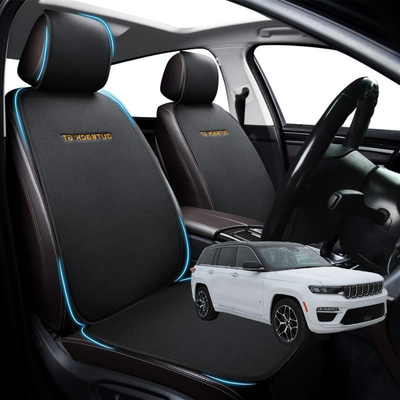 Car Front Seat Cushion Pad for Jeep Grand Cherokee 2022 - Current (WL) - Pressure Relief - 27 x 26 x 10 cm