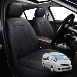 Car Front Seat Cover for Toyota Hiace Van 2005 - 2018 (Crew) - Black - 27 x 26 x 10 cm