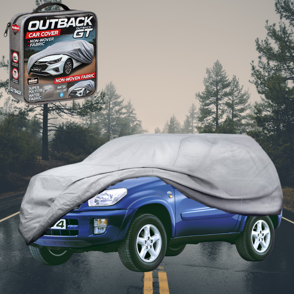 Silvershield Outdoor Car Cover for Toyota RAV4 2000 - 2005 2-Door (XA20) LC - Grey