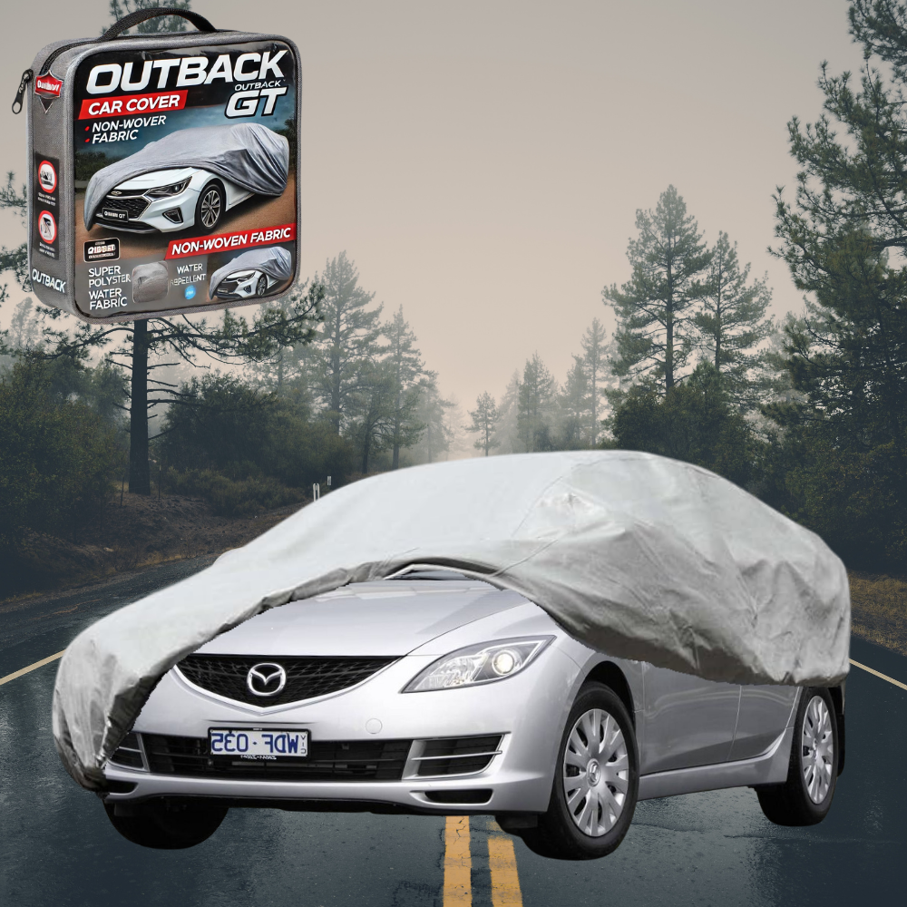 Silver Shield Outdoor Car Cover for Mazda 6 2008 - 2012 (GH) L - Grey
