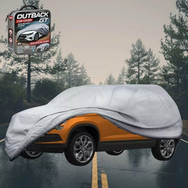 Silvershield Outdoor Car Cover for Skoda Karoq 2017 - Current NU L - Grey