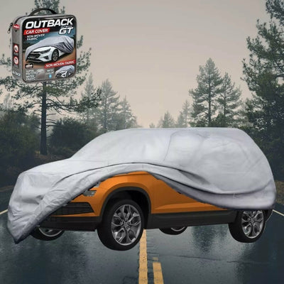 Silvershield Outdoor Car Cover for Skoda Karoq 2017 - Current NU L - Grey