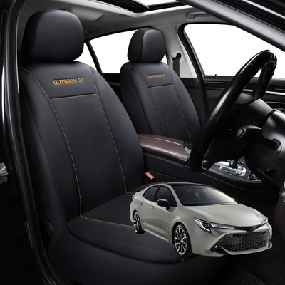 Car Front Seat Cover for Toyota Corolla 2019 - Current Sedan - Black - 27 x 26 x 10 cm