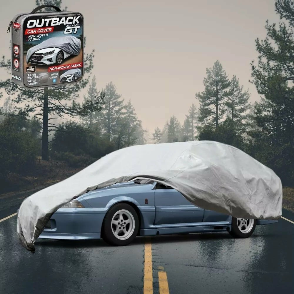 Silver Shield Outdoor Car Cover for Holden Commodore 1978 - 1988 (VB VC VH VK VL) XL - Grey