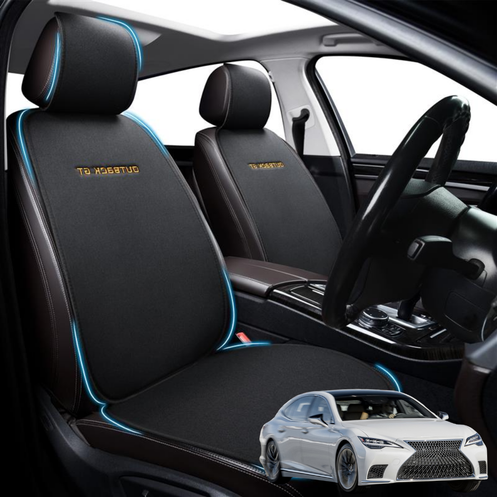 Car Front Seat Cushion Pad for Lexus LS 2018 - Current (XF50) - Pressure Relief - 27 x 26 x 10 cm