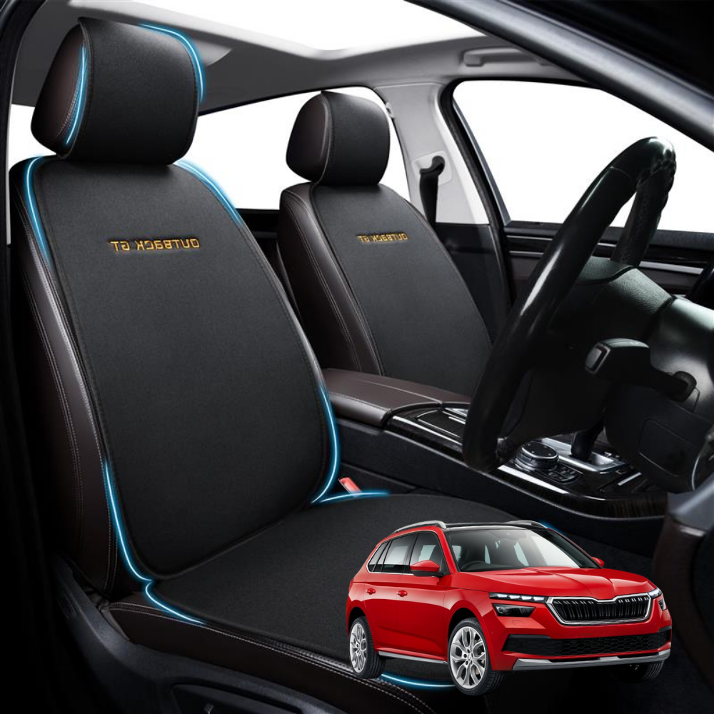 Car Front Seat Cushion Pad for Skoda Kamiq 2019 - Current NW - Pressure Relief - 27 x 26 x 10 cm
