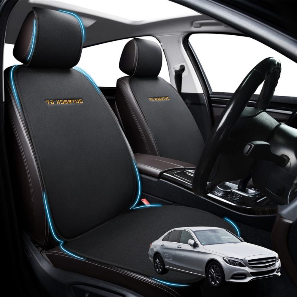 Car Front Seat Cushion Pad for Mercedes-Benz C-class 2015 - 2021 Coupe/Cabriolet (W205) - Pressure Relief - 27 x 26 x 10 cm
