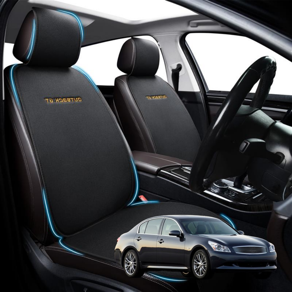 Car Front Seat Cushion Pad for Nissan Skyline 2006 - 2014 (V36) - Pressure Relief - 27 x 26 x 10 cm