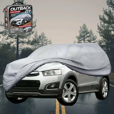Silvershield Outdoor Car Cover for Holden Captiva 7 2009 - 2015 CG, CG II - LC - Grey