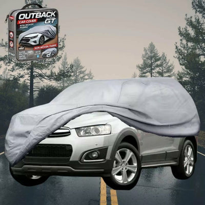 Silvershield Outdoor Car Cover for Holden Captiva 7 2009 - 2015 CG, CG II LC - Grey