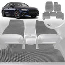6D Diamond Car Floor Mats for Audi A4 S4 RS4 2016 - Current (B9) - Custom-Fit Carpet Liner-2