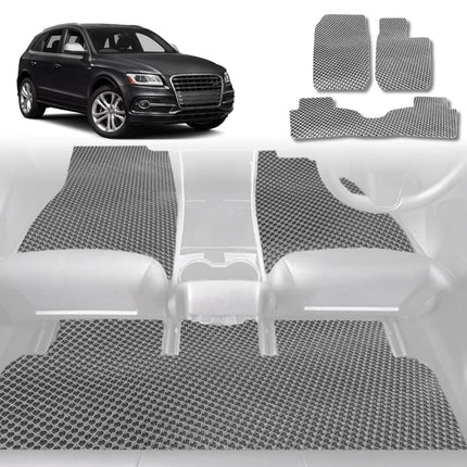 6D Diamond Car Floor Mats for Audi Q5 SQ5 2017 - Current FY - Custom-Fit Carpet Liner - 0