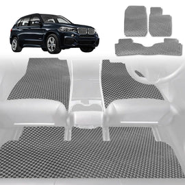 6D Diamond Car Floor Mats for BMW X5 2007 - 2013 (E70) - Custom-Fit Carpet Liner - 0