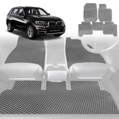 6D Diamond Car Floor Mats for BMW X5 2018 - Current (G05) - Custom-Fit Carpet Liner - 0