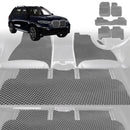 6D Diamond Car Floor Mats for BMW X7 2019 - Current (G07) - Custom-Fit Carpet Liner-2