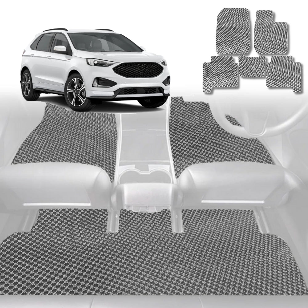 6D Diamond Car Floor Mats for Ford Endura 2018 - 2020 CA - Custom-Fit Carpet Liner - 0