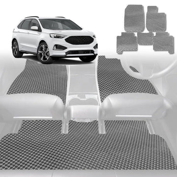 6D Diamond Car Floor Mats for Ford Endura 2018 - 2020 CA - Custom-Fit Carpet Liner - 0